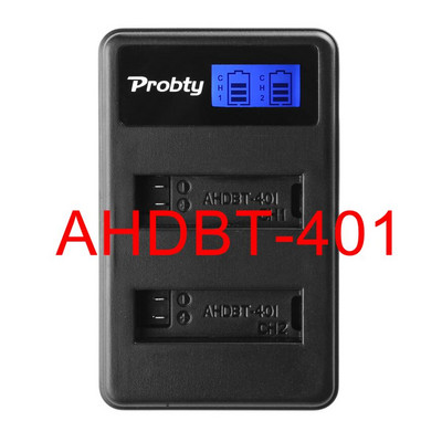 PROBTY HERO3 HERO4 HERO5 Punjač baterija LCD kamera dvostruki punjač za gopro hero3 hero4 hero5