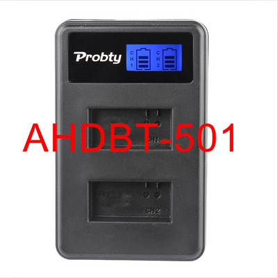 PROBTY HERO3 HERO4 HERO5 Punjač baterija LCD kamera dvostruki punjač za gopro hero3 hero4 hero5