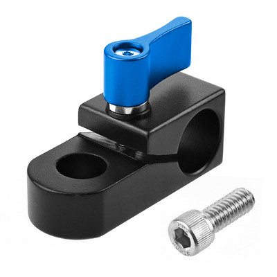 Stezaljka s jednom šipkom, 15 mm adapter za tračnicu s 1/4"-20 navojem za montažu za hladnu papučicu za DSLR Cage Rig Dodaci za držač mikrofona