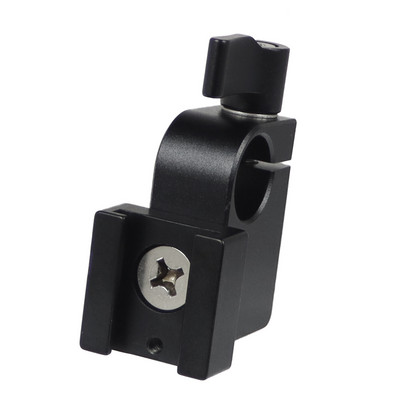 Stezaljka s jednom šipkom, 15 mm adapter za tračnicu s 1/4"-20 navojem za montažu za hladnu papučicu za DSLR Cage Rig Dodaci za držač mikrofona