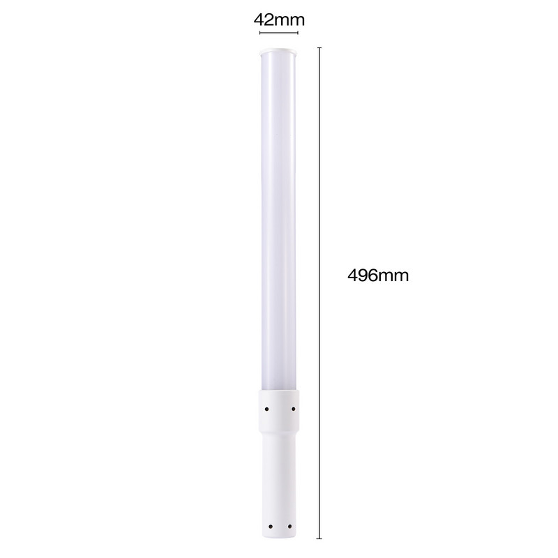 Ručno LED svjetlo za punjenje LED video svjetlo s štapićem USB punjiva fotografska rasvjeta Podesiva bljeskalica Dvobojna lampa za selfie