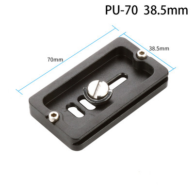 Univerzalni monopodi za stativ PU-40 Ploča za brzo otpuštanje PU-50 60 70 Stativ s kuglastom glavom Arca Swiss 1/4" inčni vijak Dodaci za fotoaparat