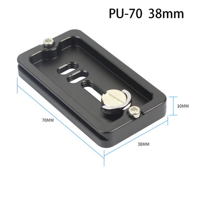 Univerzalni monopodi za stativ PU-40 Ploča za brzo otpuštanje PU-50 60 70 Stativ s kuglastom glavom Arca Swiss 1/4" inčni vijak Dodaci za fotoaparat