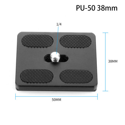 Univerzalni monopodi za stativ PU-40 Ploča za brzo otpuštanje PU-50 60 70 Stativ s kuglastom glavom Arca Swiss 1/4" inčni vijak Dodaci za fotoaparat