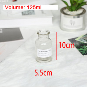 Nordic Style Retro Átlátszó Barna Üveg Hálószoba Váza Asztali fotózás Kiegészítők Stúdió Fotó Háttér Dísz