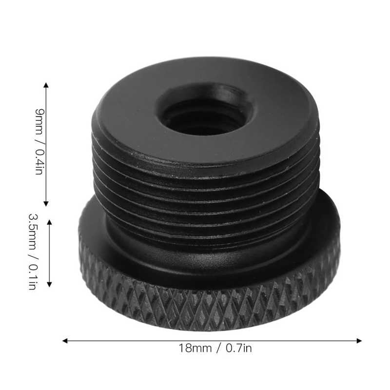 Adapter za stalak za mikrofon 1/4 inča ženski na 5/8 inča muški adapter za navoj za monitor kamere Stalak za mikrofon stativ Stalak za svjetlo
