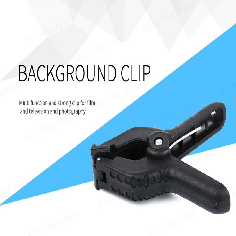 Fotografijai reguliuojami spyruokliniai žuvies spaustukai, fotokabinos fono stovo segtukas fiksuotas fonas muslinas ir žalias ekranas