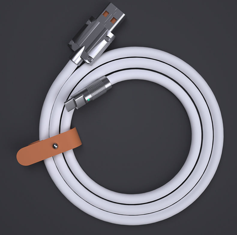 6A Încărcare super rapidă 120W Cablu USB tip C 6A Încărcare rapidă Material puternic și durabil