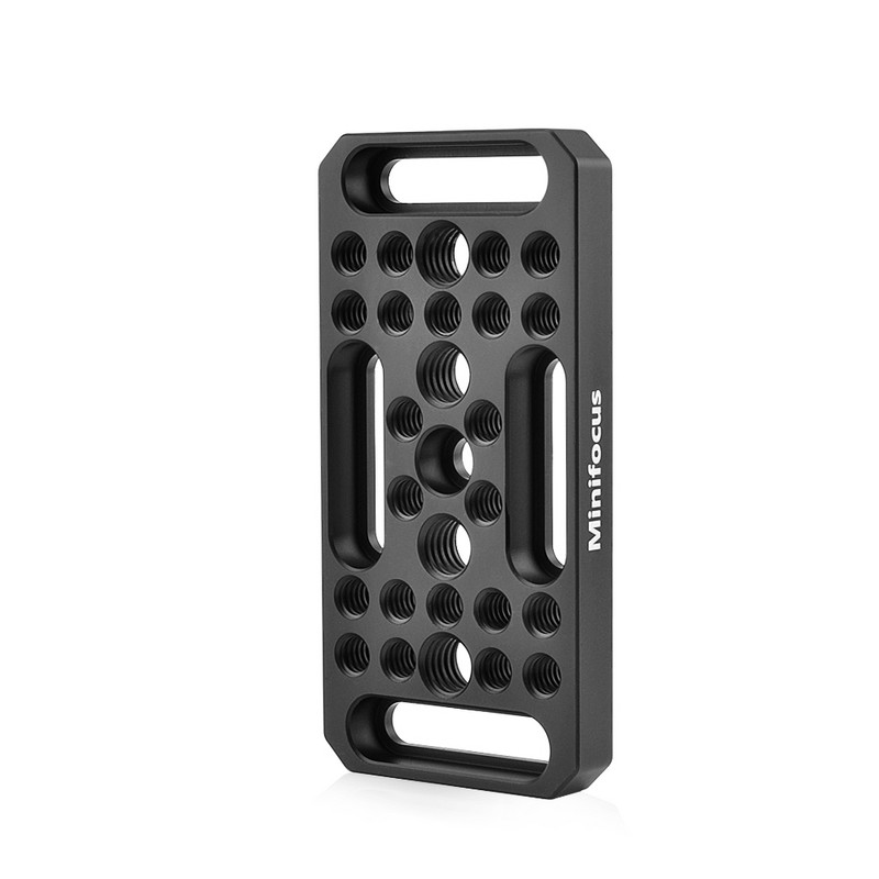 Comutare video Placă de brânză Camera Placă ușoară pentru blocuri de șine, cozi de rândunică Tije scurte pentru montaj de expansiune cușcă pentru camera DSLR