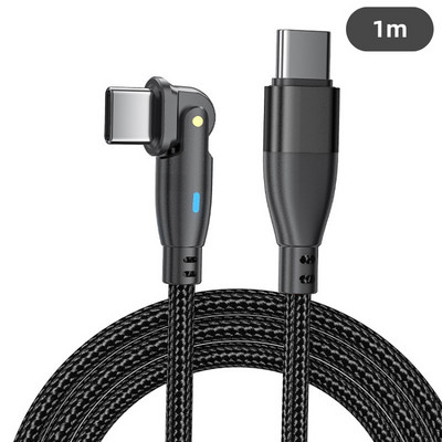 180 Rotate USB C do Type C kabel PD100W 60W kabel za brzo punjenje za Xiaomi POCO Oneplus Huawei mobilni mobitel MacBook žica