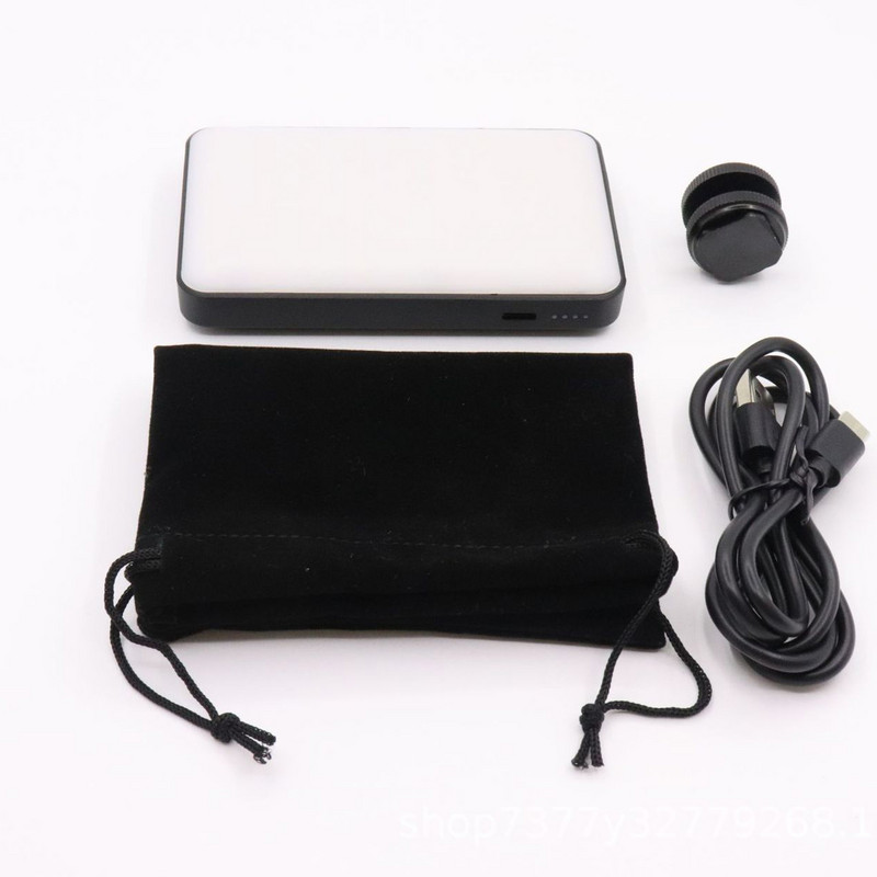 2500K-8000K mini zsebes lágy töltetű lámpa kamera fénytöltő lámpa mobiltelefonhoz, számítógépes kamerához, lövöldözős találkozóhoz