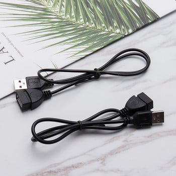 0.6/1/1.5M USB 2.0 кабелен удължителен кабел кабел кабели за предаване на данни Суперскоростен удължителен кабел за данни за монитор проектор