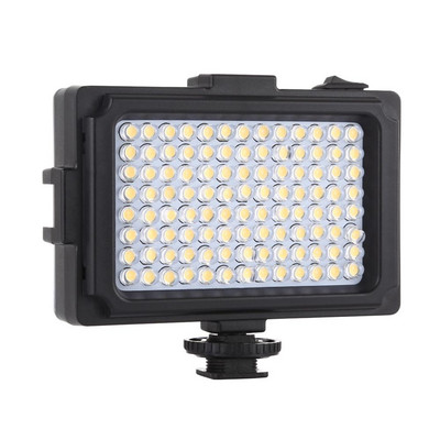 PULUZ LED-valgusfotograafia videofotostuudiolamp valge ja oranži magnetfiltriga valguspaneeliga Canoni Nikoni DSLR-lamparale