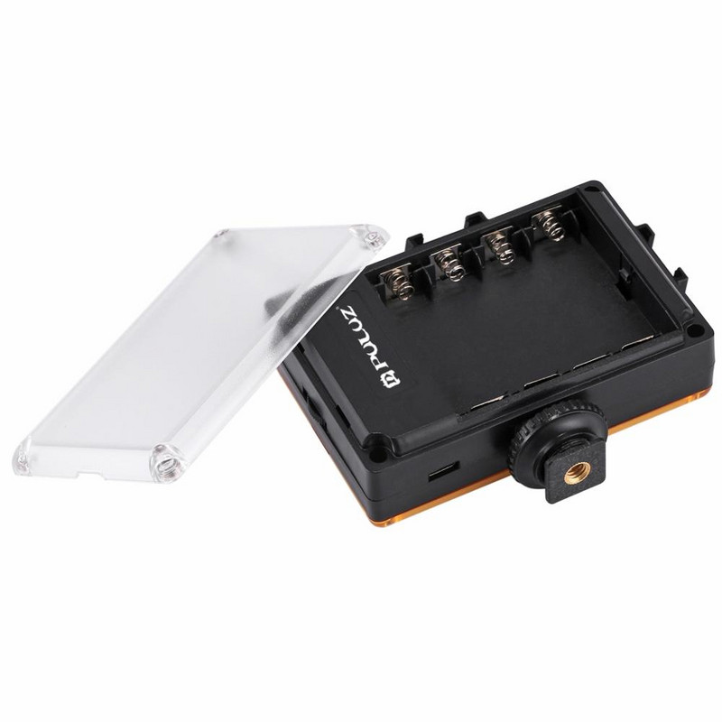 PULUZ Lumină Led Fotografie Video Studio Foto Lampă Cu Filtre Magnetice Albe și Portocalii Panou de lumină pentru Canon Nikon DSLR Lampara