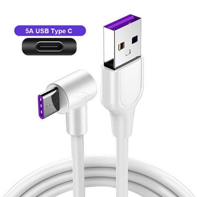 2M USB tip C punjač Podatkovni kabel Brzo punjenje za Huawei za Samsung mobilni telefon Kabel za punjenje Lučni kabel za punjenje