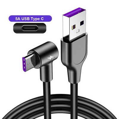 2M USB tip C punjač Podatkovni kabel Brzo punjenje za Huawei za Samsung mobilni telefon Kabel za punjenje Lučni kabel za punjenje