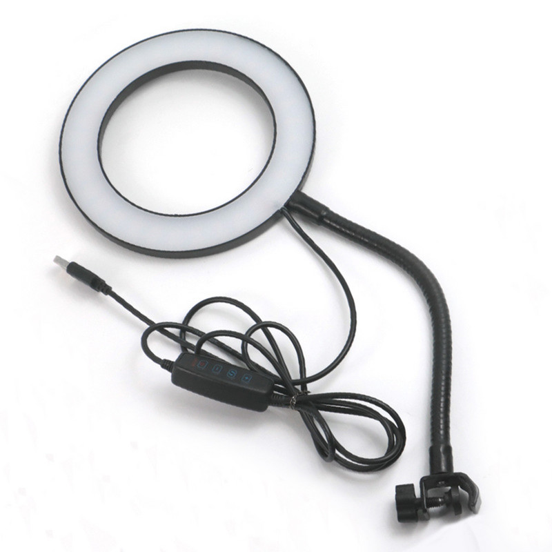 Fleksibilni nosač za monopod s LED prstenastom bljeskalicom Svjetlo za selfie za stativ Lazy Bracket