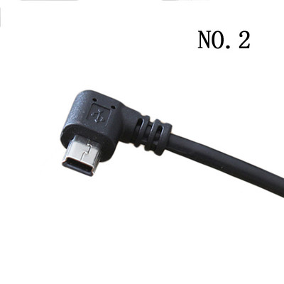 20 cm 0,2 m USB 2.0 muški na MINI USB 2.0 muški kutni kabel od 90 stupnjeva mini USB lijevi ili desni kutni kabel za punjenje podataka