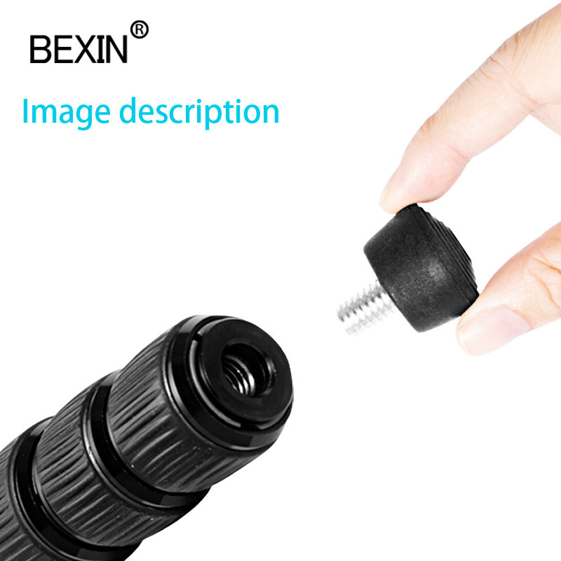 Gumeni jastučići za noge za stativ s monopodom 3/8 & M8 &1/4 inča, protuklizni jastučić za otpuštanje područja stativa za profesionalni monopod za stativ