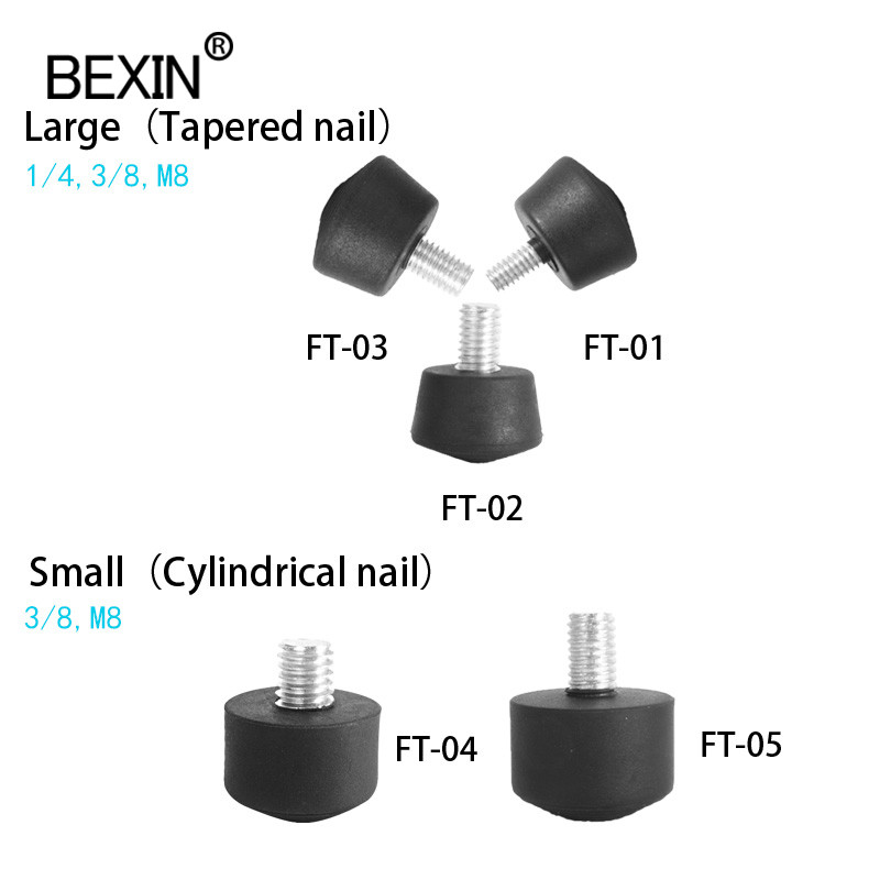 Gumeni jastučići za noge za stativ s monopodom 3/8 & M8 &1/4 inča, protuklizni jastučić za otpuštanje područja stativa za profesionalni monopod za stativ