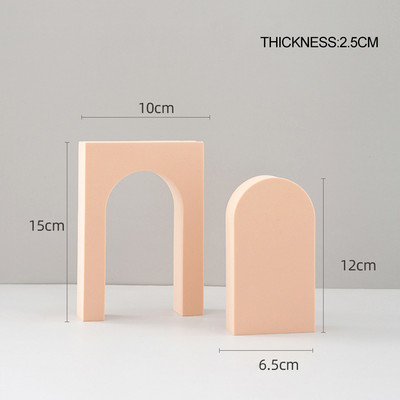 Ins Cubes Триизмерна снимка Подпори за фотография Декорация на храна Пяна Фон за снимки Бижута Козметика Орнаменти Подпори