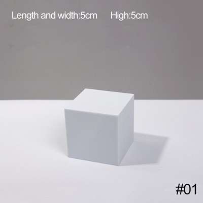 Ins Cubes Триизмерна снимка Подпори за фотография Декорация на храна Пяна Фон за снимки Бижута Козметика Орнаменти Подпори
