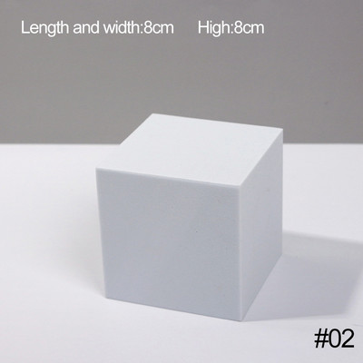 Ins Cubes Триизмерна снимка Подпори за фотография Декорация на храна Пяна Фон за снимки Бижута Козметика Орнаменти Подпори