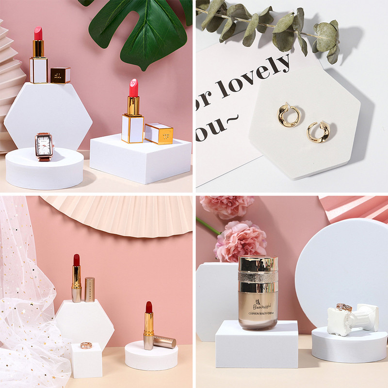 Ins Cubes Триизмерна снимка Подпори за фотография Декорация на храна Пяна Фон за снимки Бижута Козметика Орнаменти Подпори