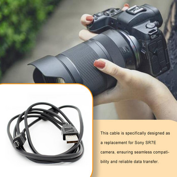 Камера USB към 10P адаптерен кабел DV кабел за предаване на данни Конвертор Аксесоари за видеокамера Подмяна за Sony SR7E