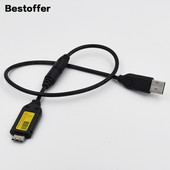 Samsung WB5000/5500 ES10/55/57/60/63 digitalni fotoaparat USB podatkovni kabel 0,5 metara s magnetskim prstenom