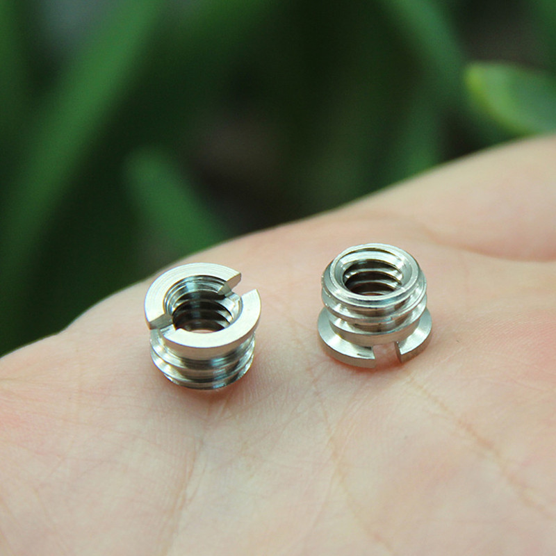 10 buc 1/4 inch la 3/8 inch șuruburi de conversie Adaptor standard Adaptor universal pentru cameră Adaptor de piuliță de conversie pentru trepied cu șurub