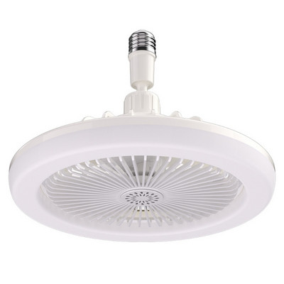 E27 LED laeventilaatori lamp 2-in-1 disain 30 W 3 käiguga elektriline ventilaator koos tahvelarvutitega Koduvalgusti ventilaatori ventilaatori lamp