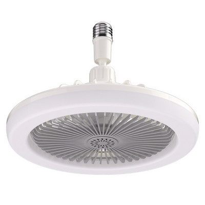 E27 LED laeventilaatori lamp 2-in-1 disain 30 W 3 käiguga elektriline ventilaator koos tahvelarvutitega Koduvalgusti ventilaatori ventilaatori lamp