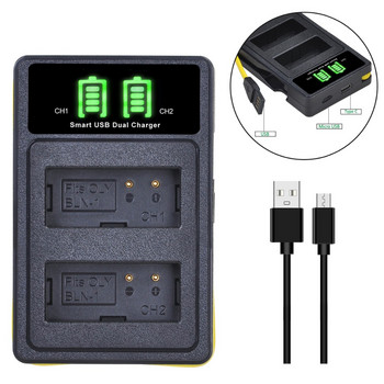 BLN-1 BCN-1 BLN1 Батерия Вградено USB зарядно устройство с Type-c за Olympus OM-D E-M1, OM-D E-M5, PEN E-P5, OM-D E-M5 II, PEN F