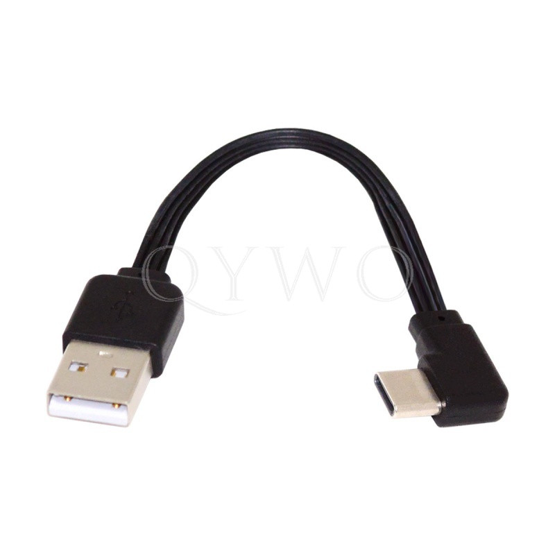 13 cm USB C na USB 2.0 90 stupnjeva Type-C gore dolje kutni podatkovni ravni tanak FPC FPV kabel za samsung s21 tvrdi disk tablet mobilni telefon
