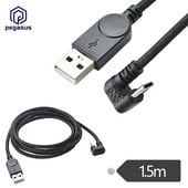 USB 2.0 A do 90° TYPE-C muški podatkovni kabel za punjenje Android igra telefon tablet napajanje produžni kabel 1.5m