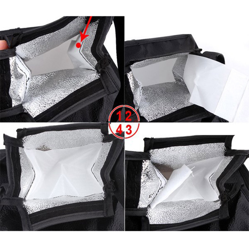 Foleto Flash Light Difuzor moale Soft Box Speed Light Accesoriu aparat foto PENTRU Canon nikon yongnuo Godox speedlite 580ex sb600 sb800