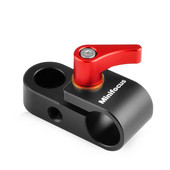 Minifocus unică 15 mm clemă pe stâlp clemă tijă pentru placă de cameră/cușcă/mâner pentru extensie tijă