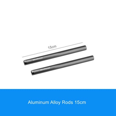 Minifocus unică 15 mm clemă pe stâlp clemă tijă pentru placă de cameră/cușcă/mâner pentru extensie tijă