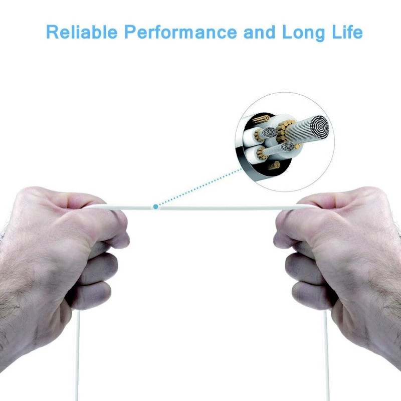 3/2/1m Micro USB duomenų kabelis Universalus itin ilgas įkrovimo laidas, skirtas Android Samsung Xiaomi Huawei Tablet Camera USB įkrovimo laidas