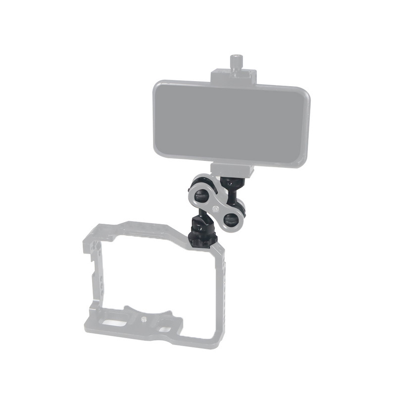 Búvárhideg cipőtalp 1 hüvelykes, gömbfejű, állítható adapter víz alatti fényképezőgéphez, vízálló házhoz, videó villanófény