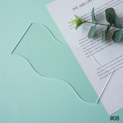 Priehľadné akrylové tanierové fotografické rekvizity, rekvizity na fotografovanie zo života, šperky, kozmetika, INS, dekorácia pozadia na fotografovanie