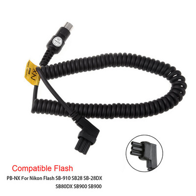 Godox PB960 PB820 vaku akkumulátorcsomag csatlakozó CX/NX/SM/MS/LX tápkábel Canon Yongnuo Nikon Sony Metz Godox LED-hez