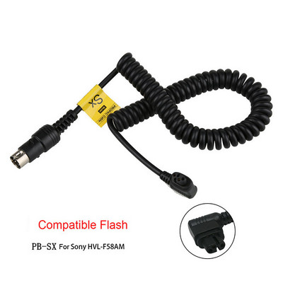 Godox PB960 PB820 vaku akkumulátorcsomag csatlakozó CX/NX/SM/MS/LX tápkábel Canon Yongnuo Nikon Sony Metz Godox LED-hez