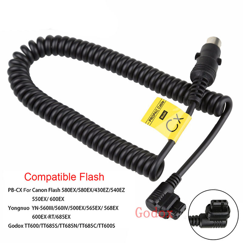 Godox PB960 PB820 vaku akkumulátorcsomag csatlakozó CX/NX/SM/MS/LX tápkábel Canon Yongnuo Nikon Sony Metz Godox LED-hez