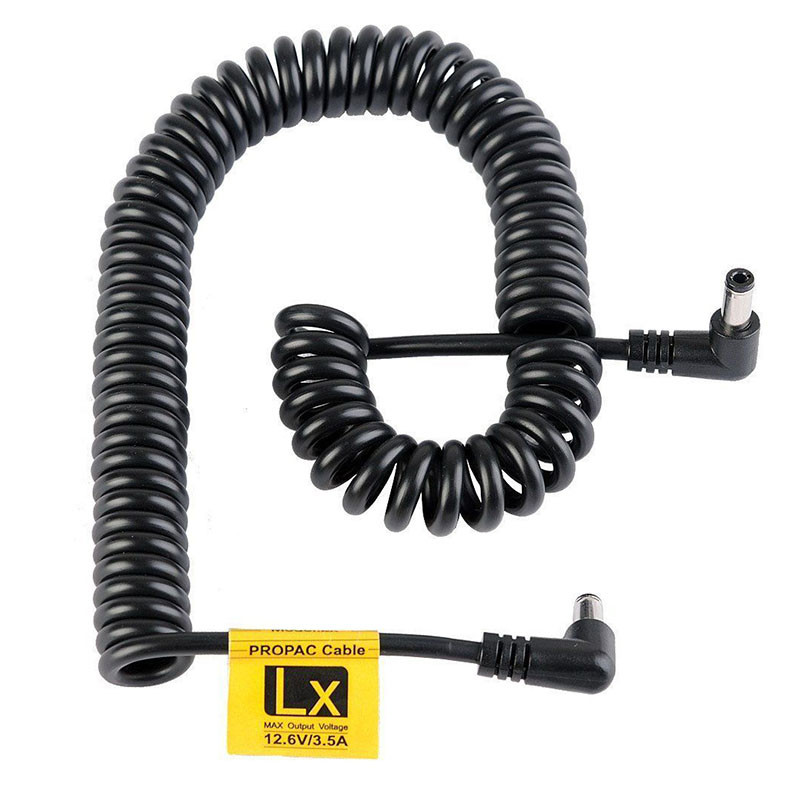 Godox PB960 PB820 vaku akkumulátorcsomag csatlakozó CX/NX/SM/MS/LX tápkábel Canon Yongnuo Nikon Sony Metz Godox LED-hez