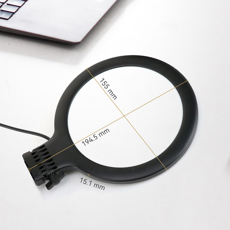 LED Streaming Key Light Desktop Office Lighting Live Broadcast Umplere Panou de studio profesional pentru joc Video Makeup Fotografie