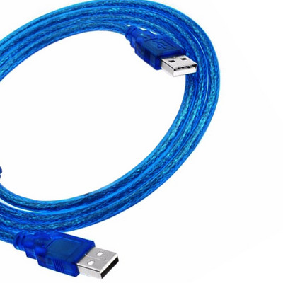 USB кабел 2.0 Тип A мъжки към мъжки кабел 0,3 м 0,5 м 1 м 1,5 м 3 м 5 м USB кабел Високоскоростен 480 Mbps USB към USB кабел за пренос на данни