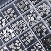 75/100/120/150/240db készlet Több specifikáció Micro USB csatlakozó tűs töltő aljzat SMT aljzat