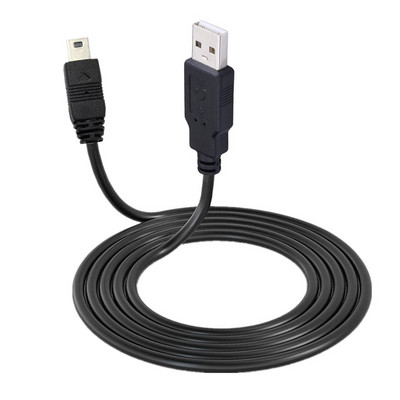 USB MINI 5Pin 5P unghi 90° tată la USB 2.0 A mufă tată Cablu de date 0,25 m 1,5 m 3 m